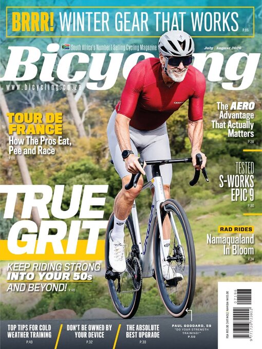 Cover image for Bicycling South Africa